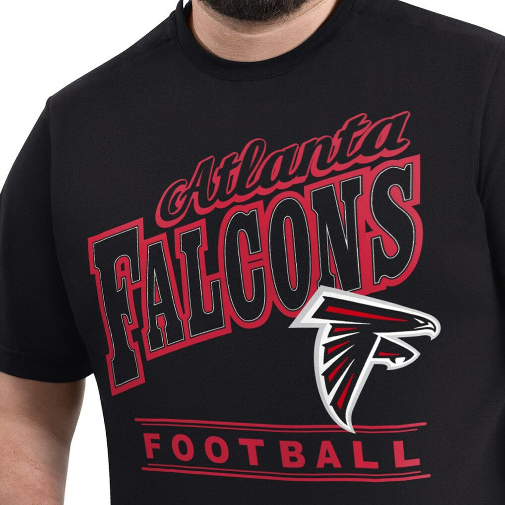 Atlanta Falcons G-III Sports by Carl Banks Adaptive Headliner Graphic T-Shirt - Black outlet