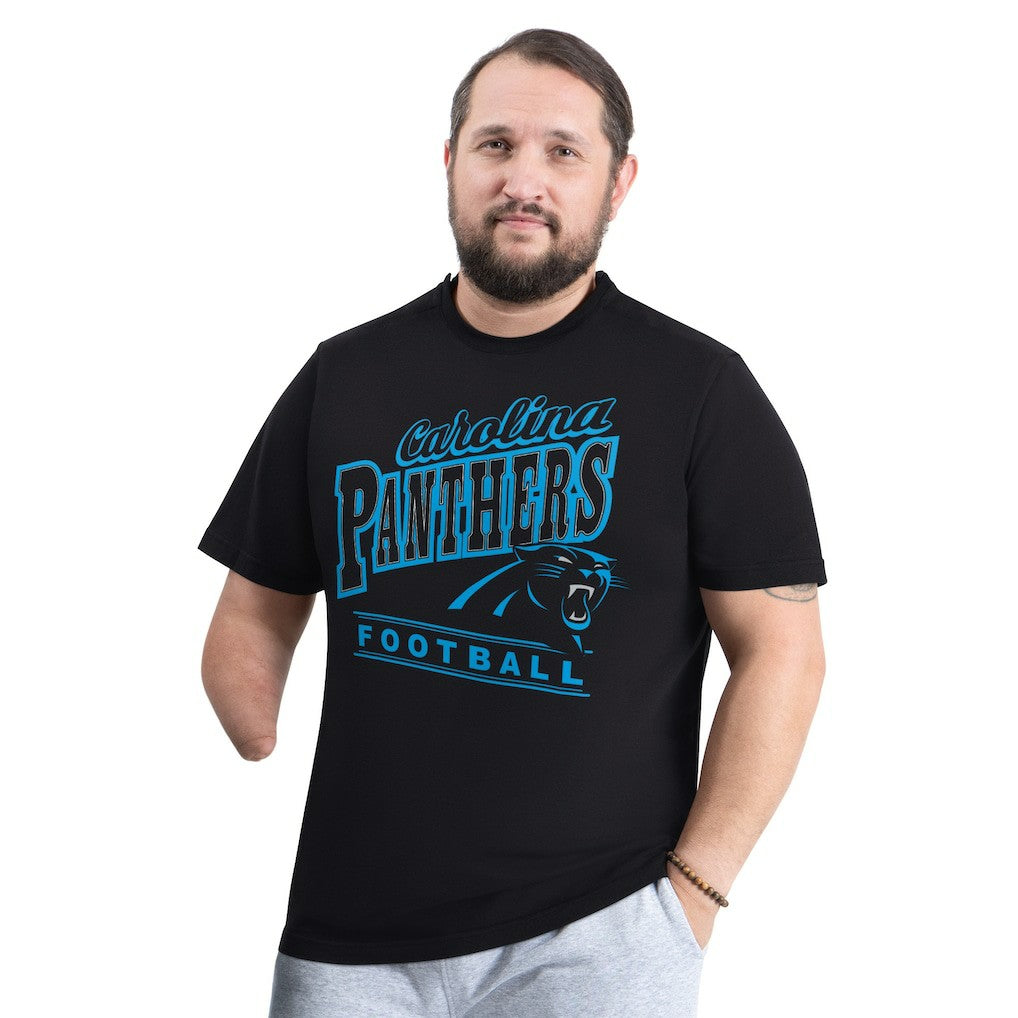 Carolina Panthers G-III Sports by Carl Banks Adaptive Headliner Graphic T-Shirt - Black online