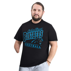 Carolina Panthers G-III Sports by Carl Banks Adaptive Headliner Graphic T-Shirt - Black online