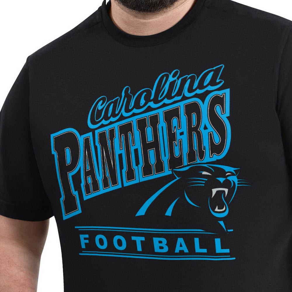Carolina Panthers G-III Sports by Carl Banks Adaptive Headliner Graphic T-Shirt - Black online