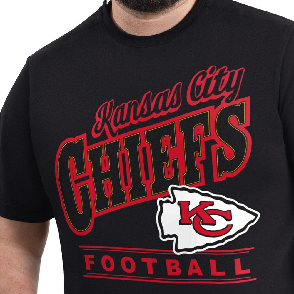 Kansas City Chiefs G-III Sports by Carl Banks Adaptive Headliner Graphic T-Shirt - Black sale