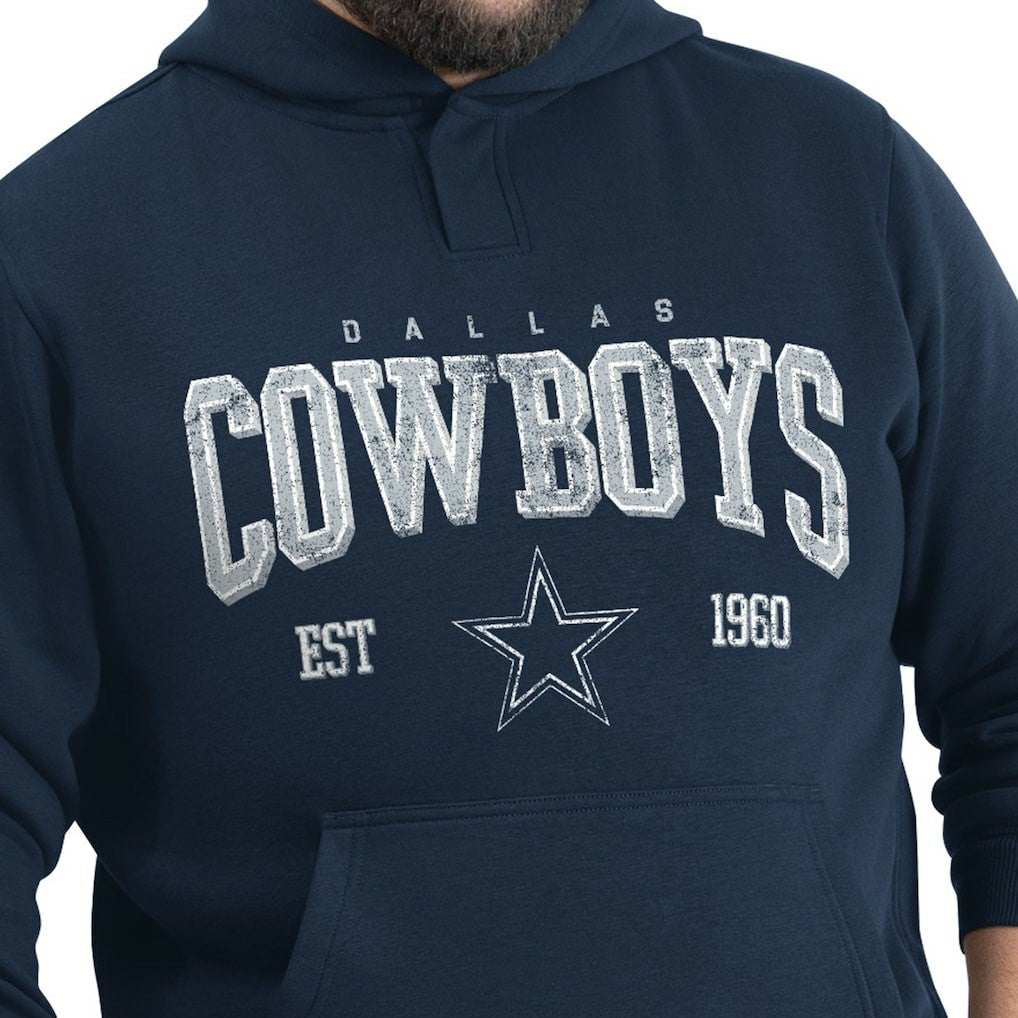Dallas Cowboys G-III Sports by Carl Banks Adaptive Team Spirit Graphic Fleece Pullover Hoodie - Navy on sale