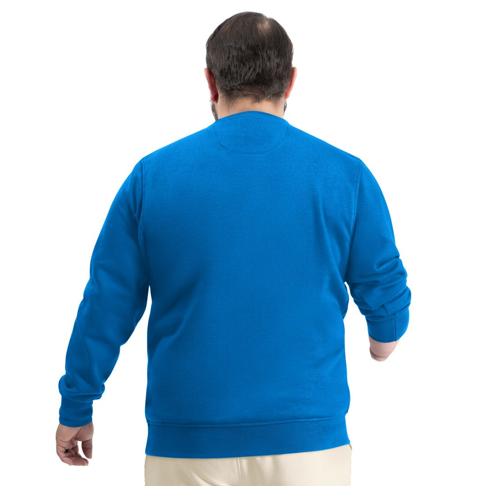Detroit Lions G-III Sports by Carl Banks Adaptive Headliner Team Name Graphic Fleece Pullover Sweatshirt - Blue outlet