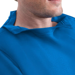 Detroit Lions G-III Sports by Carl Banks Adaptive Headliner Team Name Graphic Fleece Pullover Sweatshirt - Blue outlet