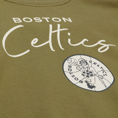 Boston Celtics Women's Lightweight Script Sweatshirt - Olive shop