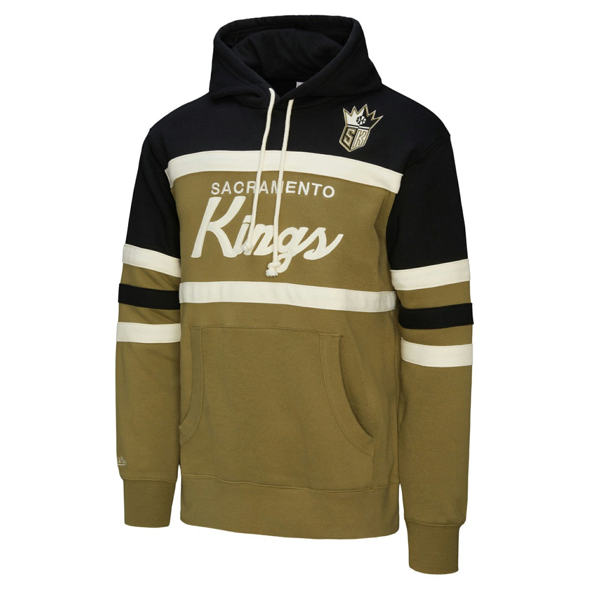 Sacramento Kings Double Clutch Head Coach Hoodie - Olive/Black sale