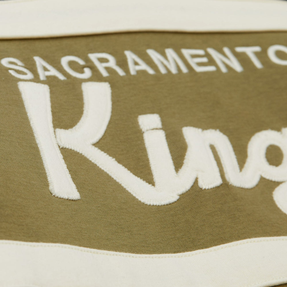 Sacramento Kings Double Clutch Head Coach Hoodie - Olive/Black sale