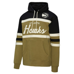 Atlanta Hawks Double Clutch Head Coach Hoodie - Olive/Black outlet