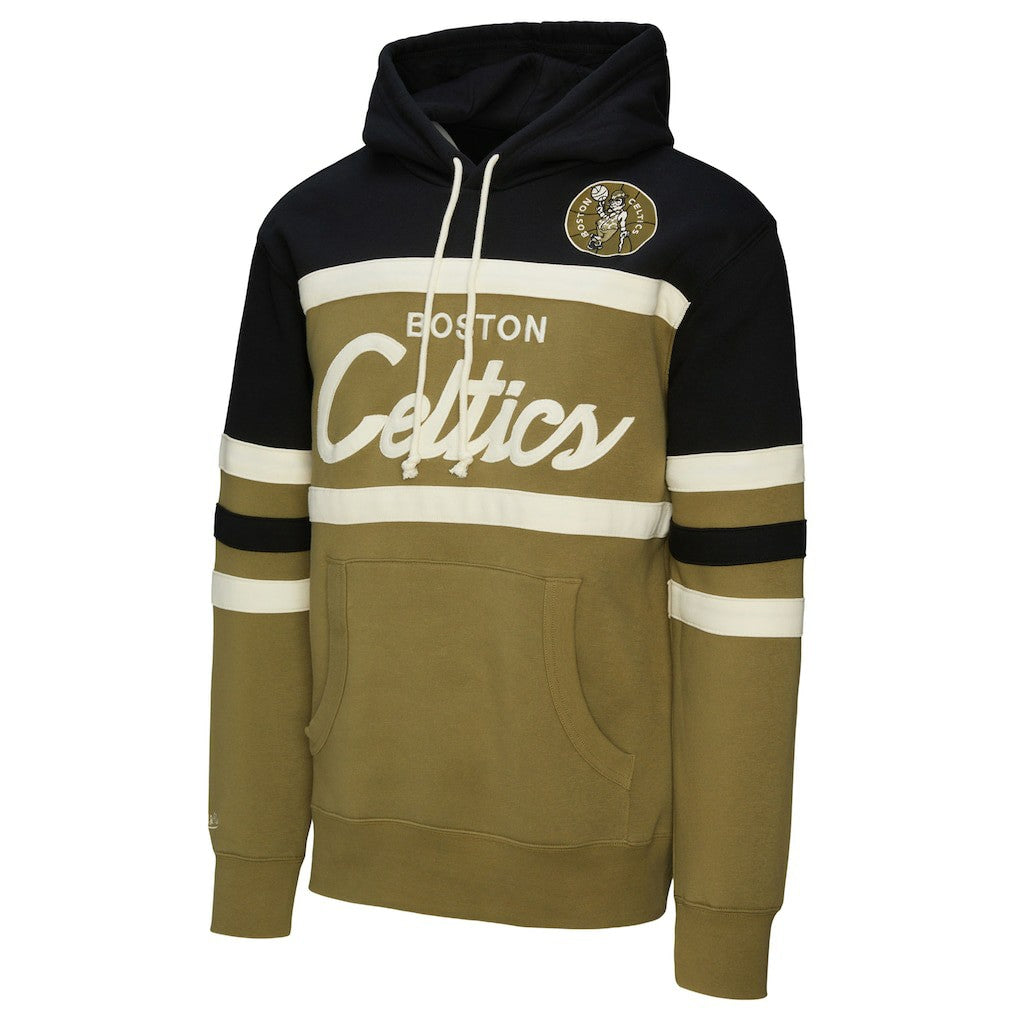 Boston Celtics Double Clutch Head Coach Hoodie - Olive online