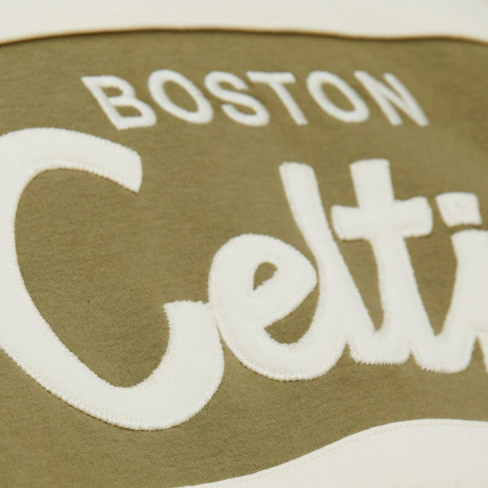 Boston Celtics Double Clutch Head Coach Hoodie - Olive online