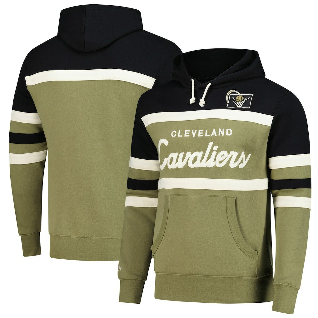 Cleveland Cavaliers Double Clutch Head Coach Hoodie sale - Olive/Black online