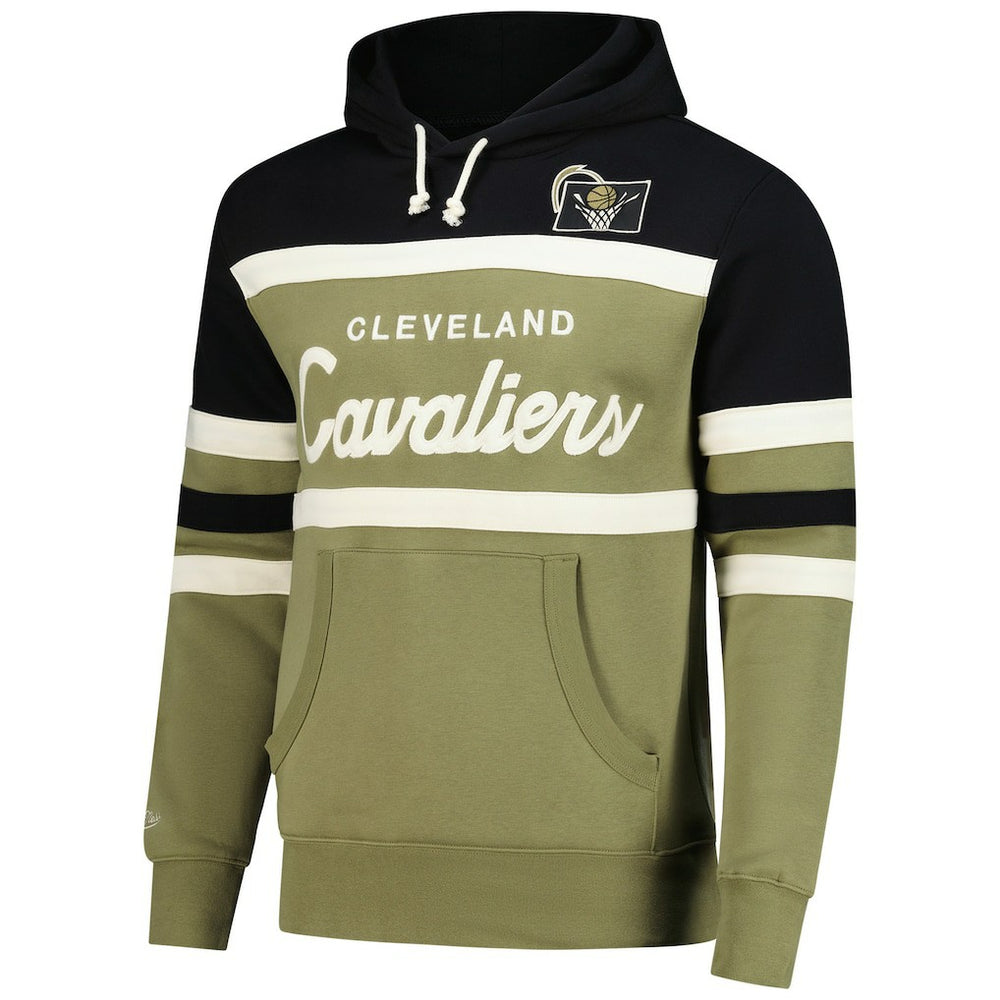 Cleveland Cavaliers Double Clutch Head Coach Hoodie sale - Olive/Black online