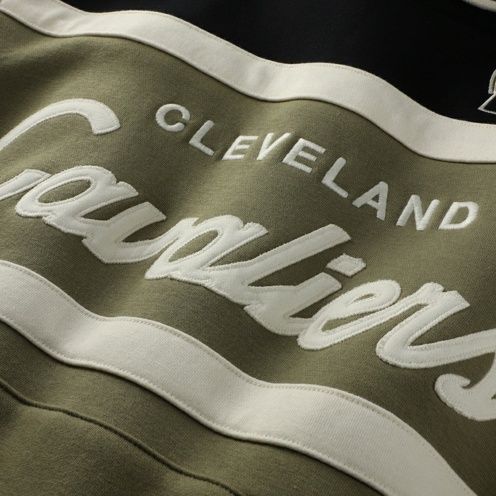 Cleveland Cavaliers Double Clutch Head Coach Hoodie sale - Olive/Black online