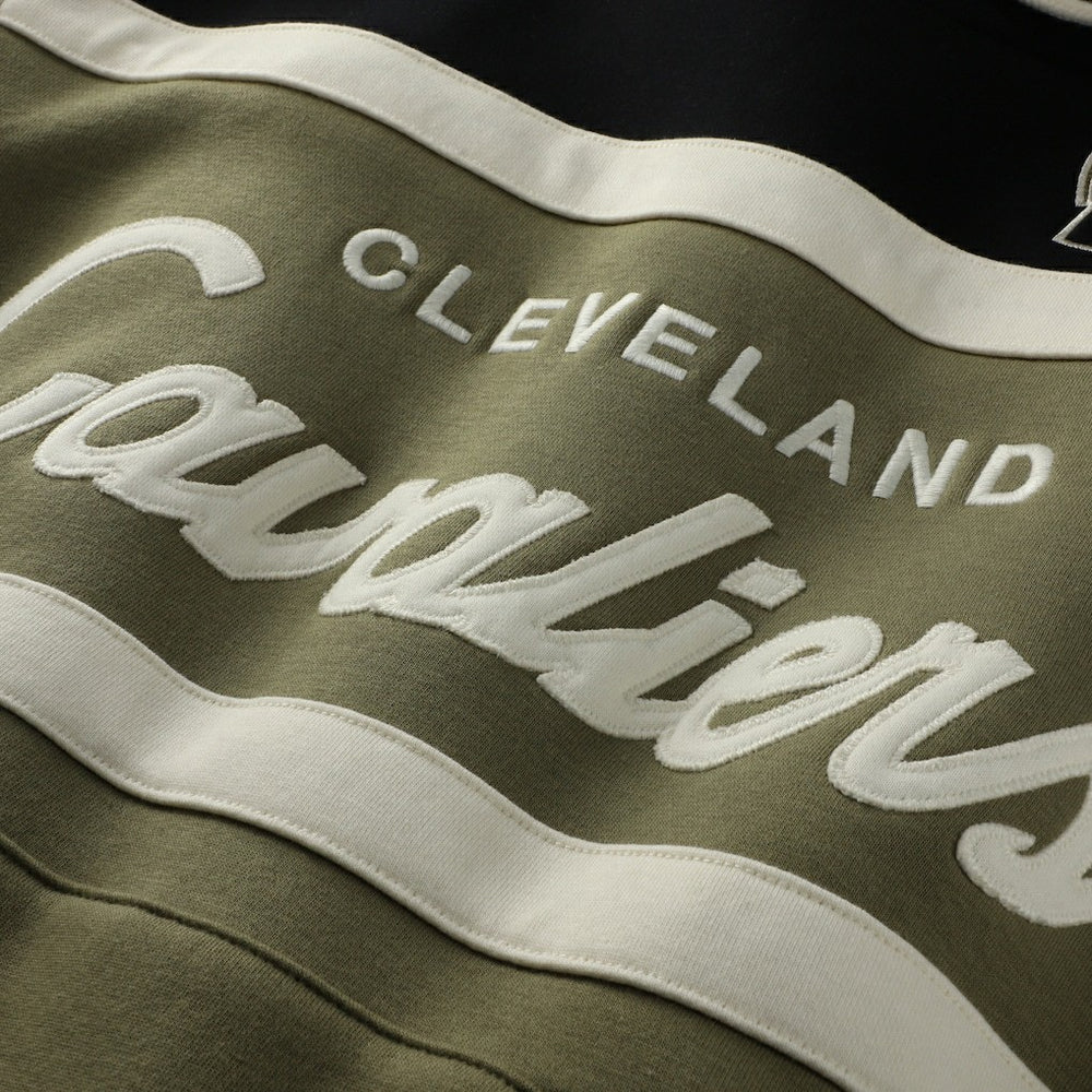 Cleveland Cavaliers Double Clutch Head Coach Hoodie sale - Olive/Black online