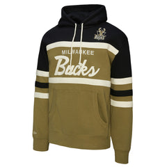 Milwaukee Bucks Double Clutch Head Coach Hoodie - Olive online