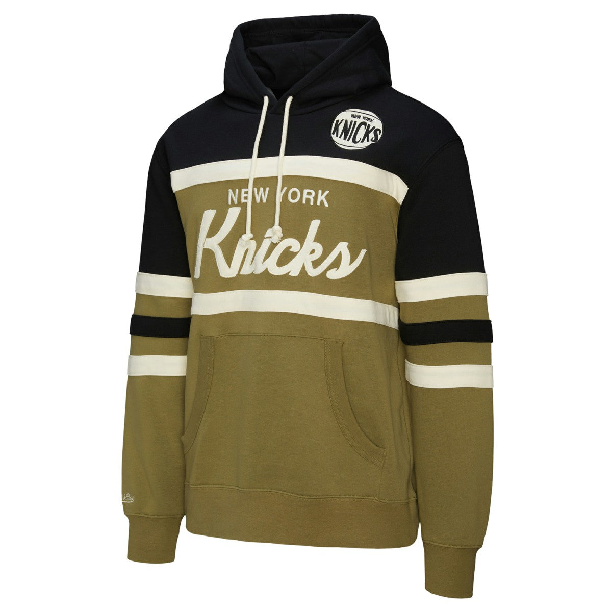 New York Knicks Double Clutch Head Coach Hoodie - Olive/Black sale