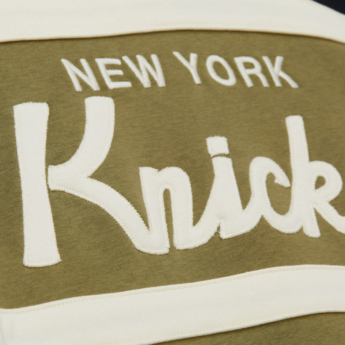 New York Knicks Double Clutch Head Coach Hoodie - Olive/Black sale