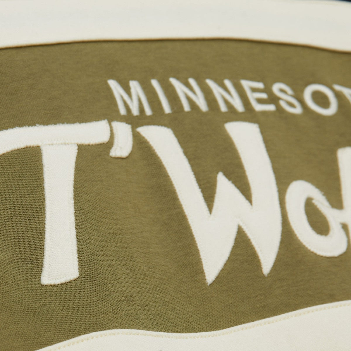 Minnesota Timberwolves Double Clutch Head Coach Hoodie - Olive/Black shop