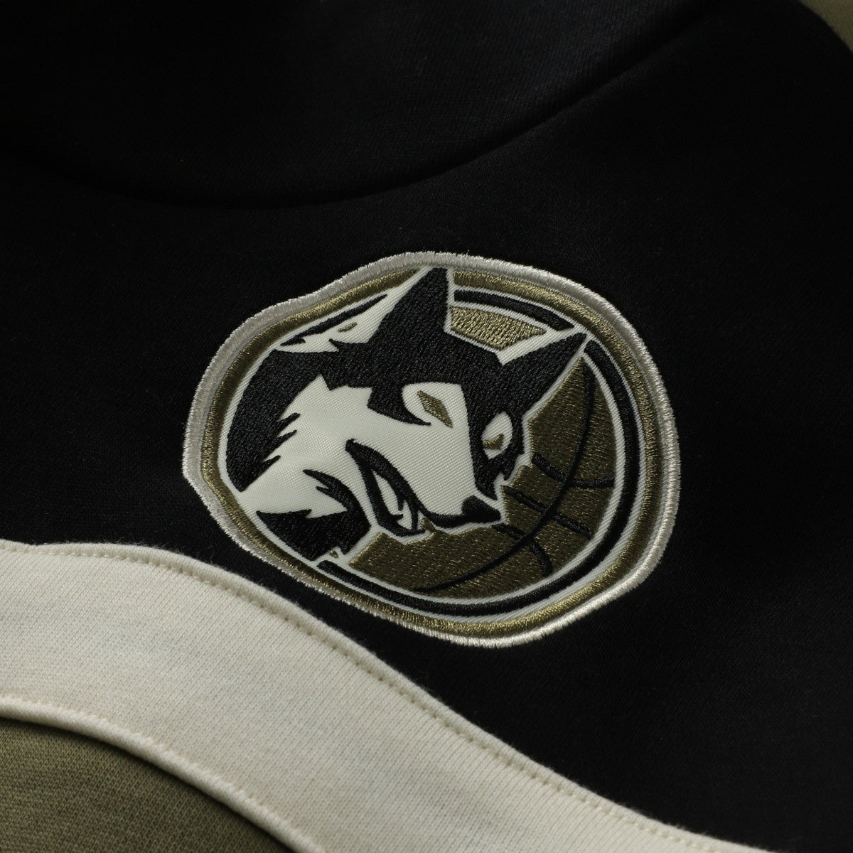 Minnesota Timberwolves Double Clutch Head Coach Hoodie - Olive/Black shop