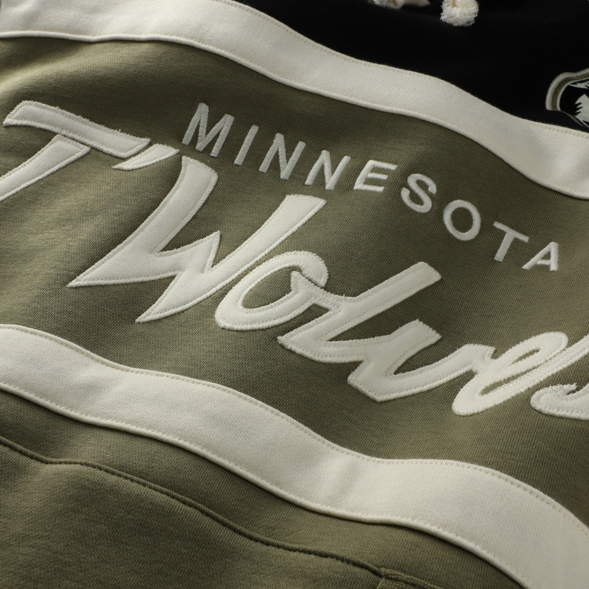 Minnesota Timberwolves Double Clutch Head Coach Hoodie - Olive/Black shop
