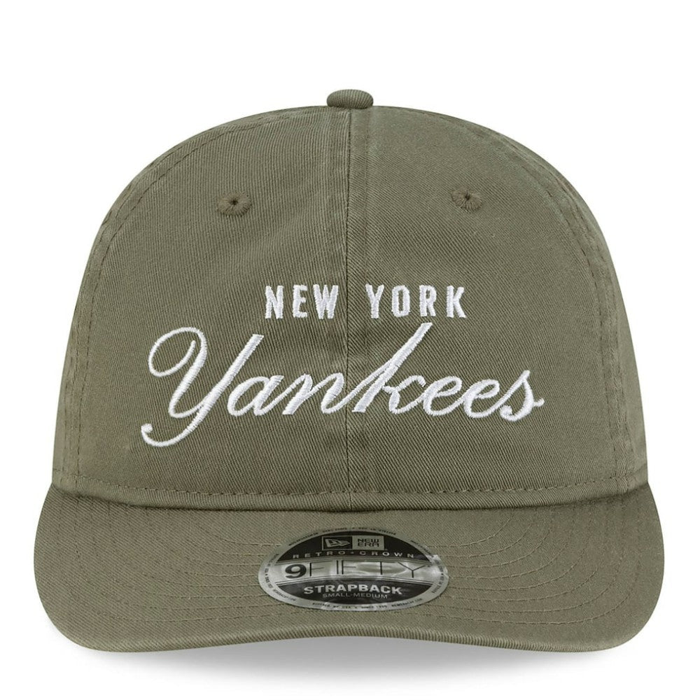 New York Yankees x thisisneverthat Retro Crown 9FIFTY Adjustable Hat Olive