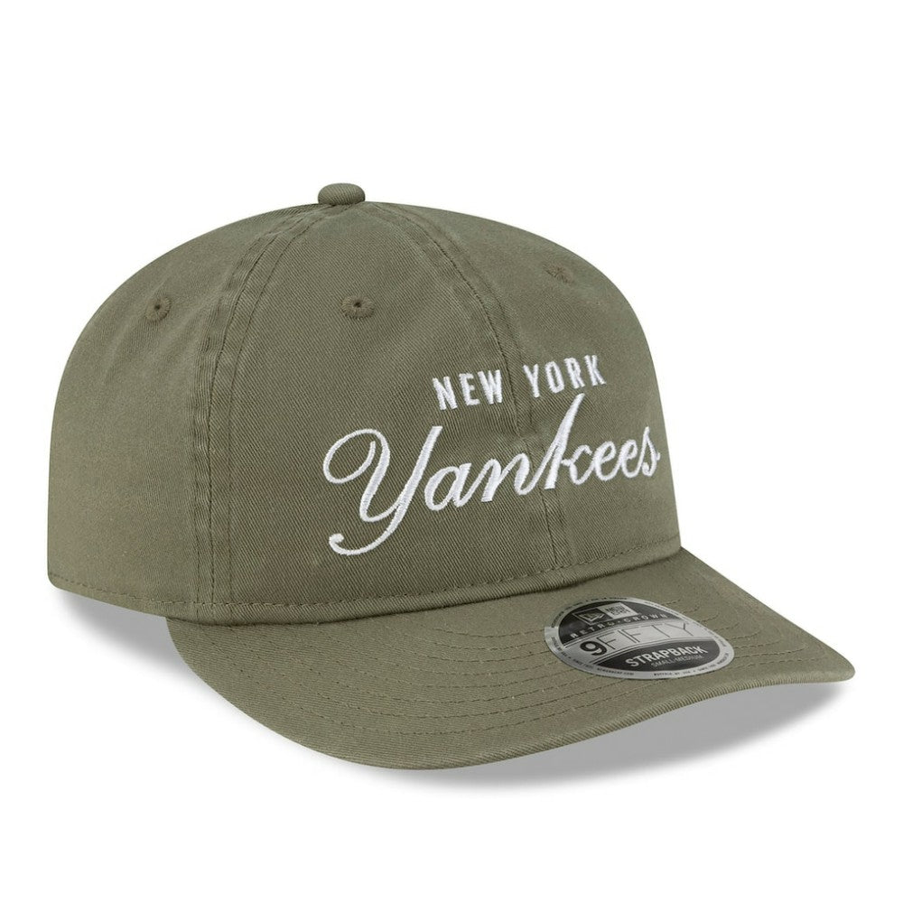New York Yankees x thisisneverthat Retro Crown 9FIFTY Adjustable Hat Olive