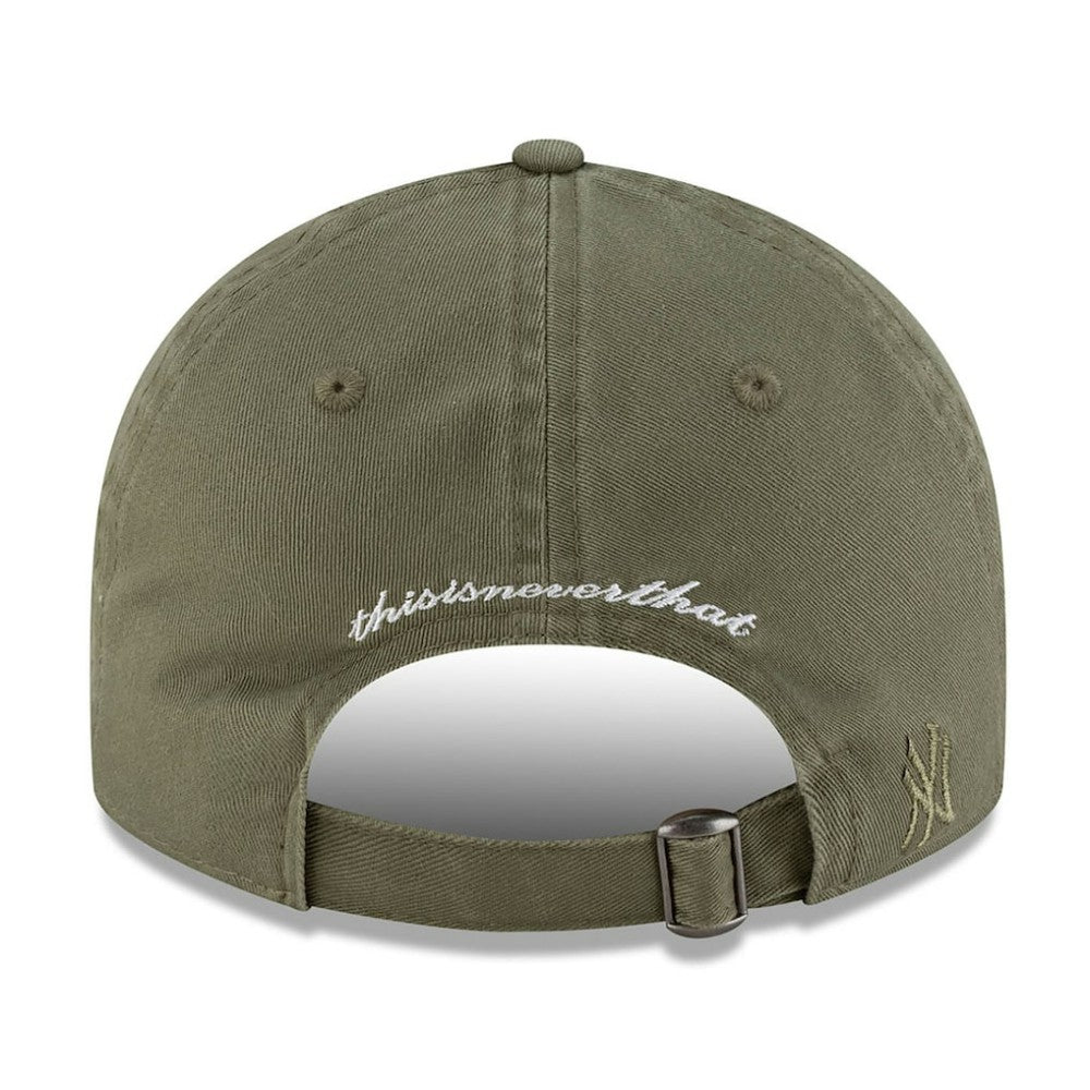 New York Yankees x thisisneverthat Retro Crown 9FIFTY Adjustable Hat Olive