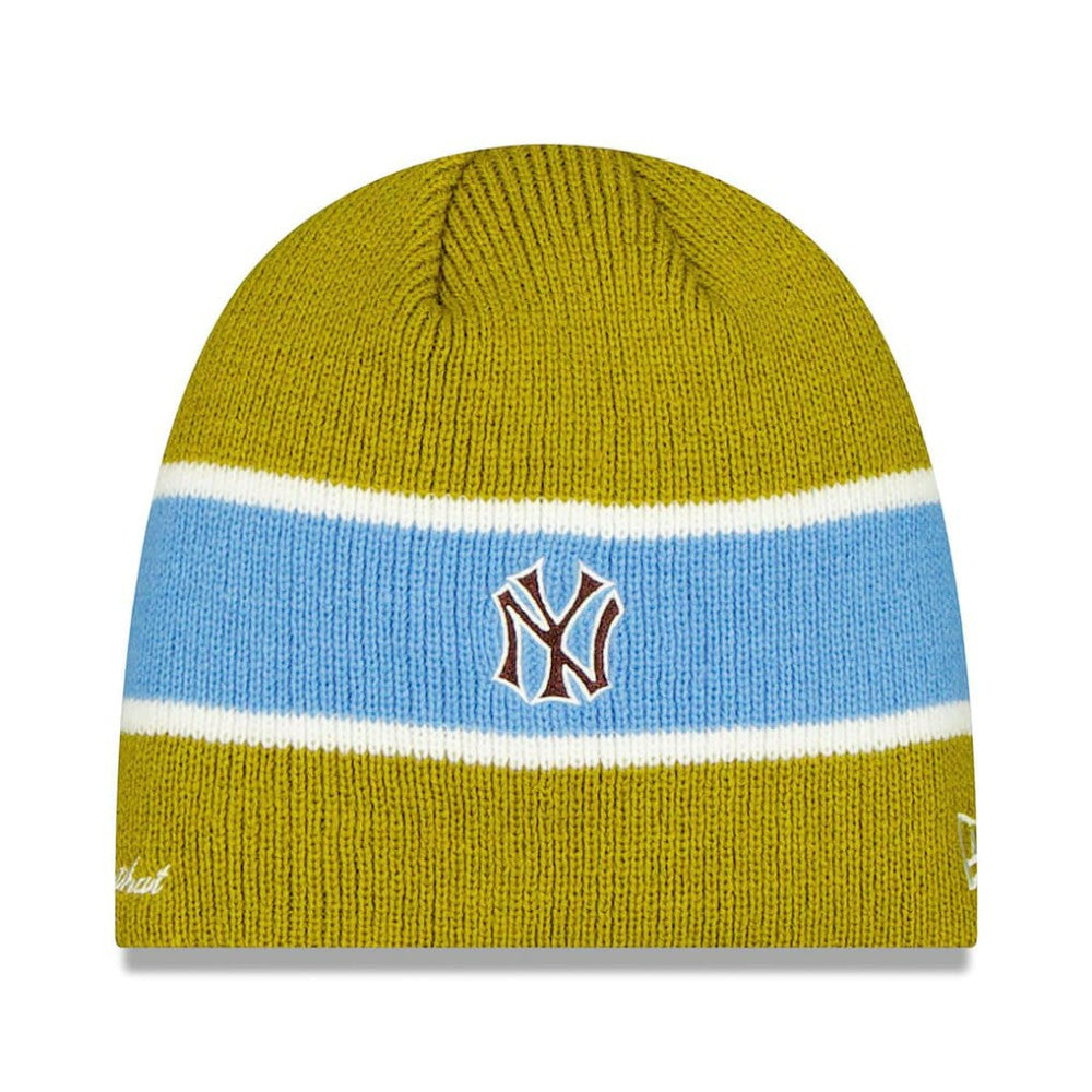 New York Yankees x thisisneverthat Stripe Knit Hat Green/Blue