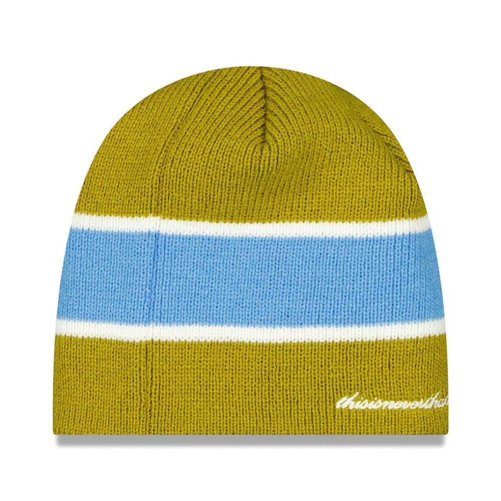 New York Yankees x thisisneverthat Stripe Knit Hat Green/Blue