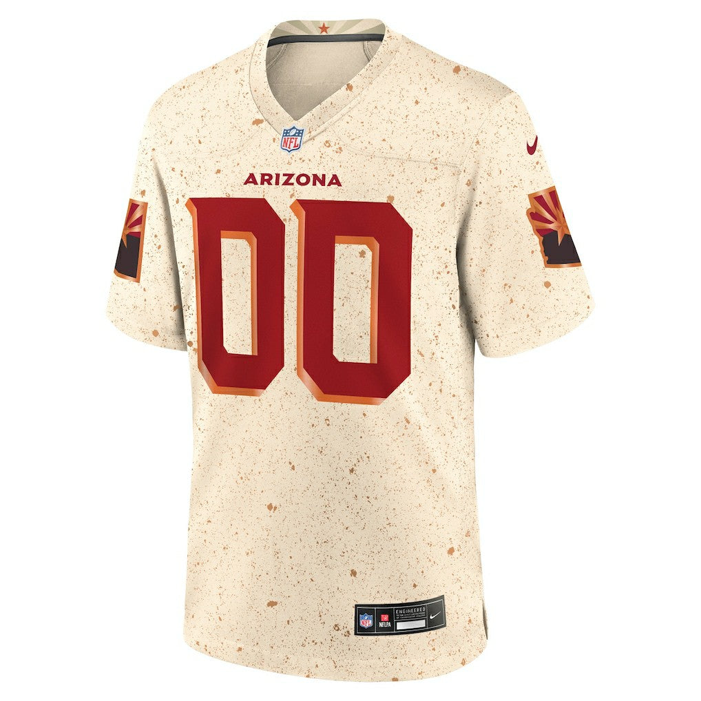 Arizona Cardinals 2025 Rivalries Collection Custom Game Jersey - Natural outlet
