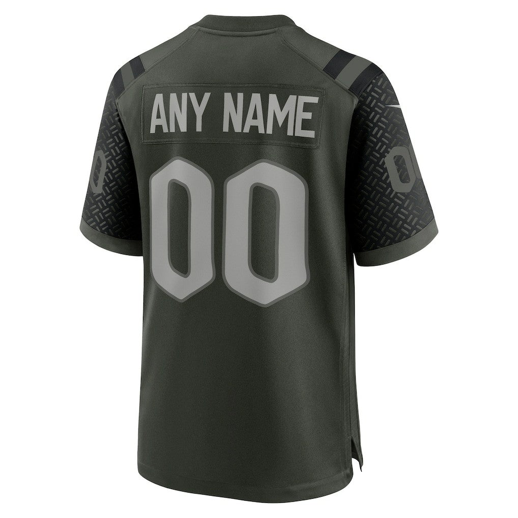 New York Jets 2025 Rivalries Collection Custom Game Jersey - Gotham Green online