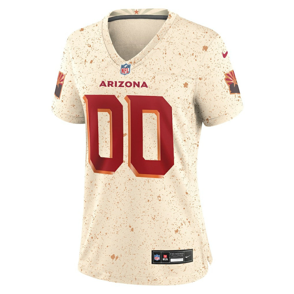 Arizona Cardinals Women's 2025 Rivalries Collection Custom Game Jersey - Natural outlet
