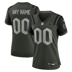 New York Jets Women's 2025 Rivalries Collection Custom Game Jersey - Gotham Green online