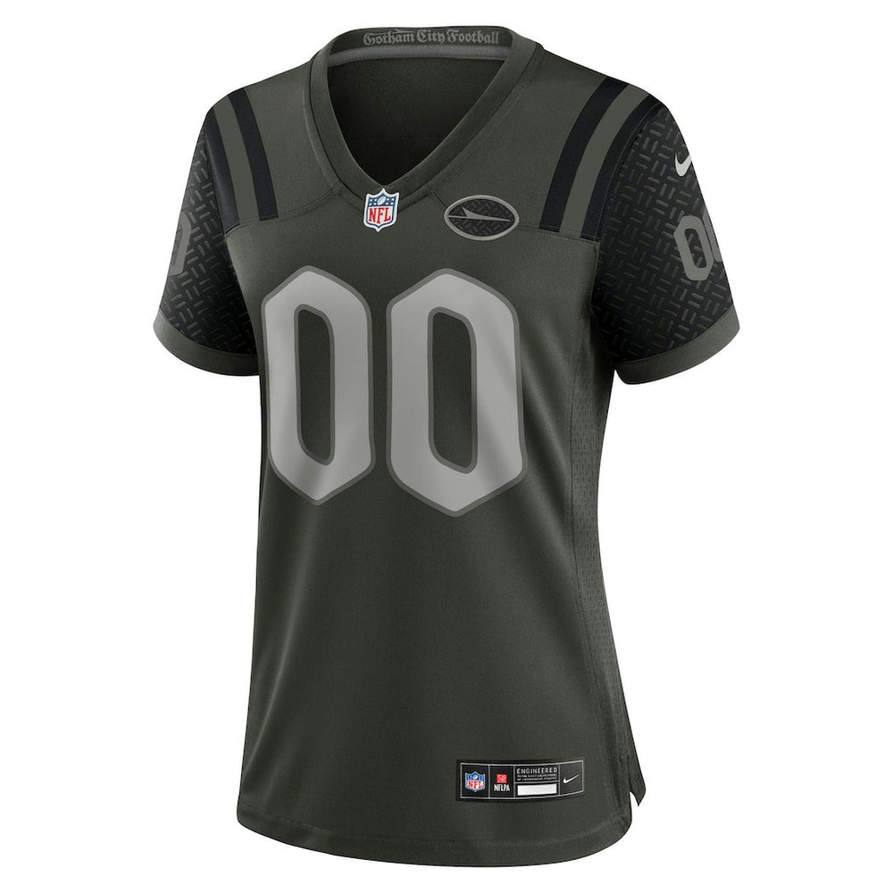 New York Jets Women's 2025 Rivalries Collection Custom Game Jersey - Gotham Green online