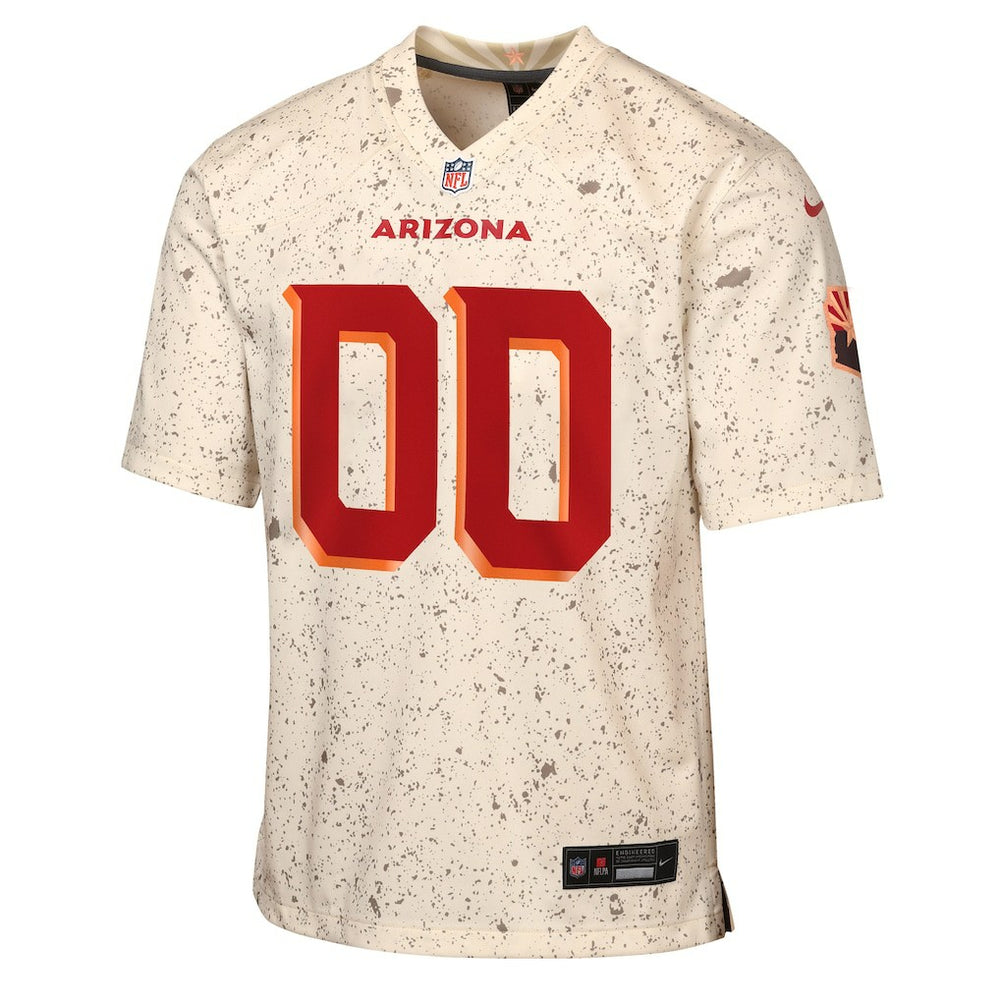 Arizona Cardinals Youth 2025 Rivalries Collection Custom Game Jersey - Natural online