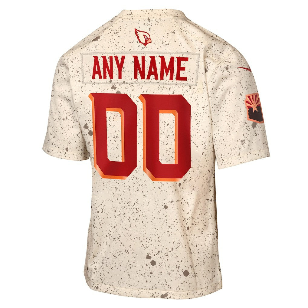 Arizona Cardinals Youth 2025 Rivalries Collection Custom Game Jersey - Natural online