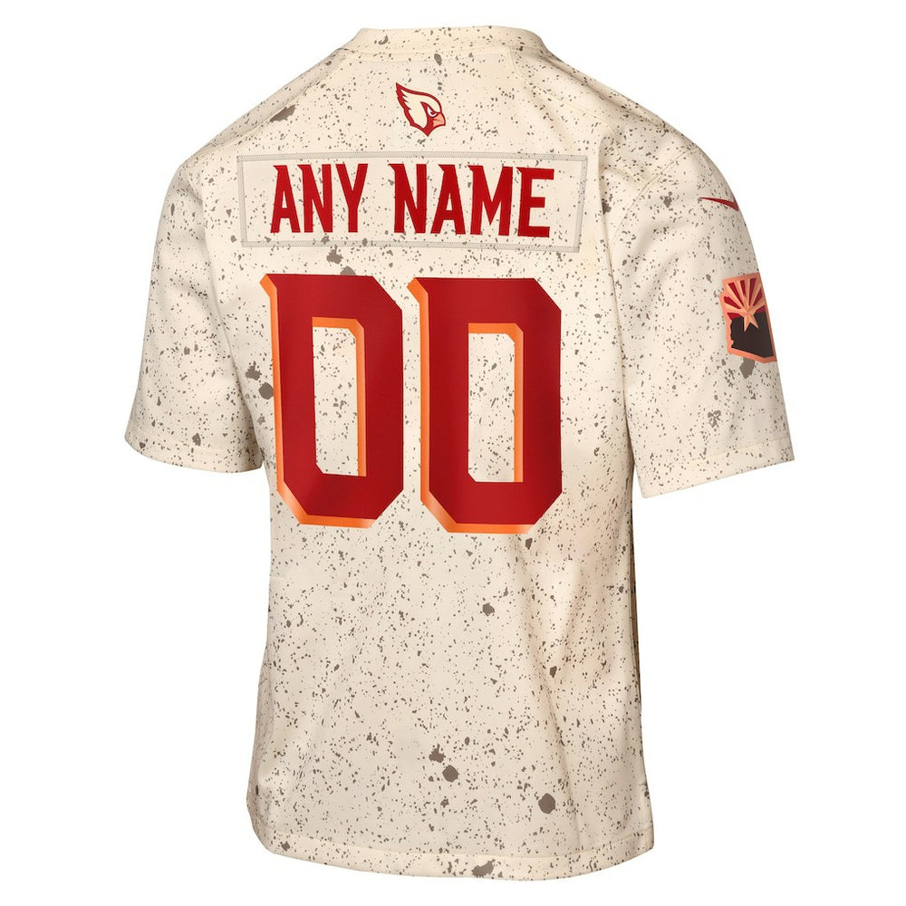 Arizona Cardinals Youth 2025 Rivalries Collection Custom Game Jersey - Natural online