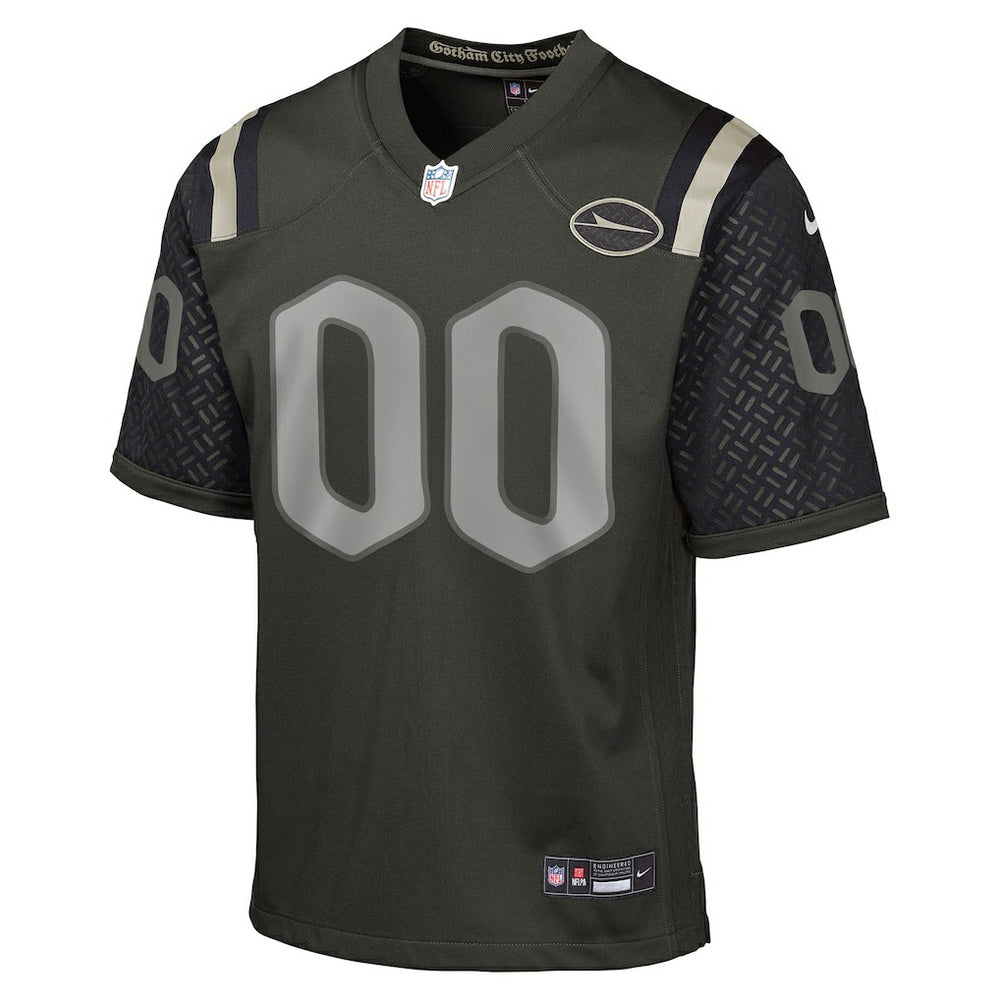 New York Jets Youth 2025 Rivalries Collection Custom Game Jersey - Gotham Green outlet