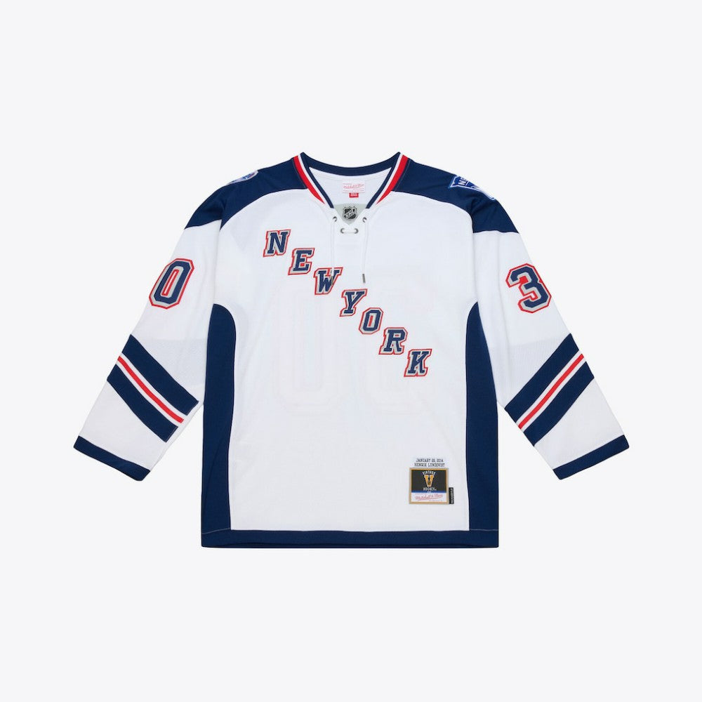 Henrik Lundqvist New York Rangers Mitchell & Ness 2014 NHL Stadium Series Power Play Jersey - White Jerseys