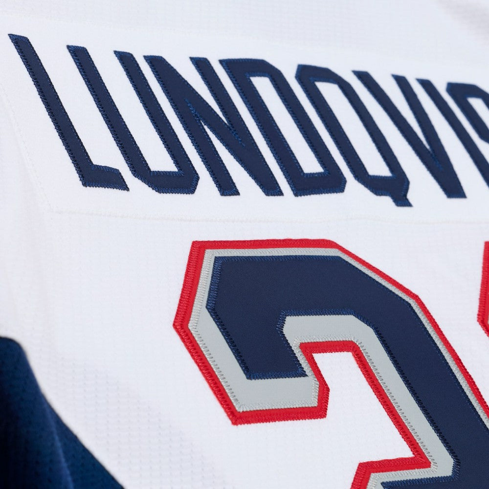 Henrik Lundqvist New York Rangers Mitchell & Ness 2014 NHL Stadium Series Power Play Jersey - White Jerseys