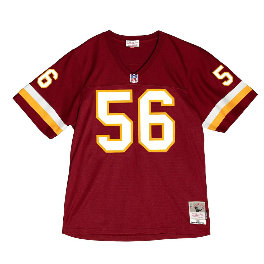LaVar Arrington Washington Commanders 2001 Legacy Throwback Replica Jersey - Burgundy online