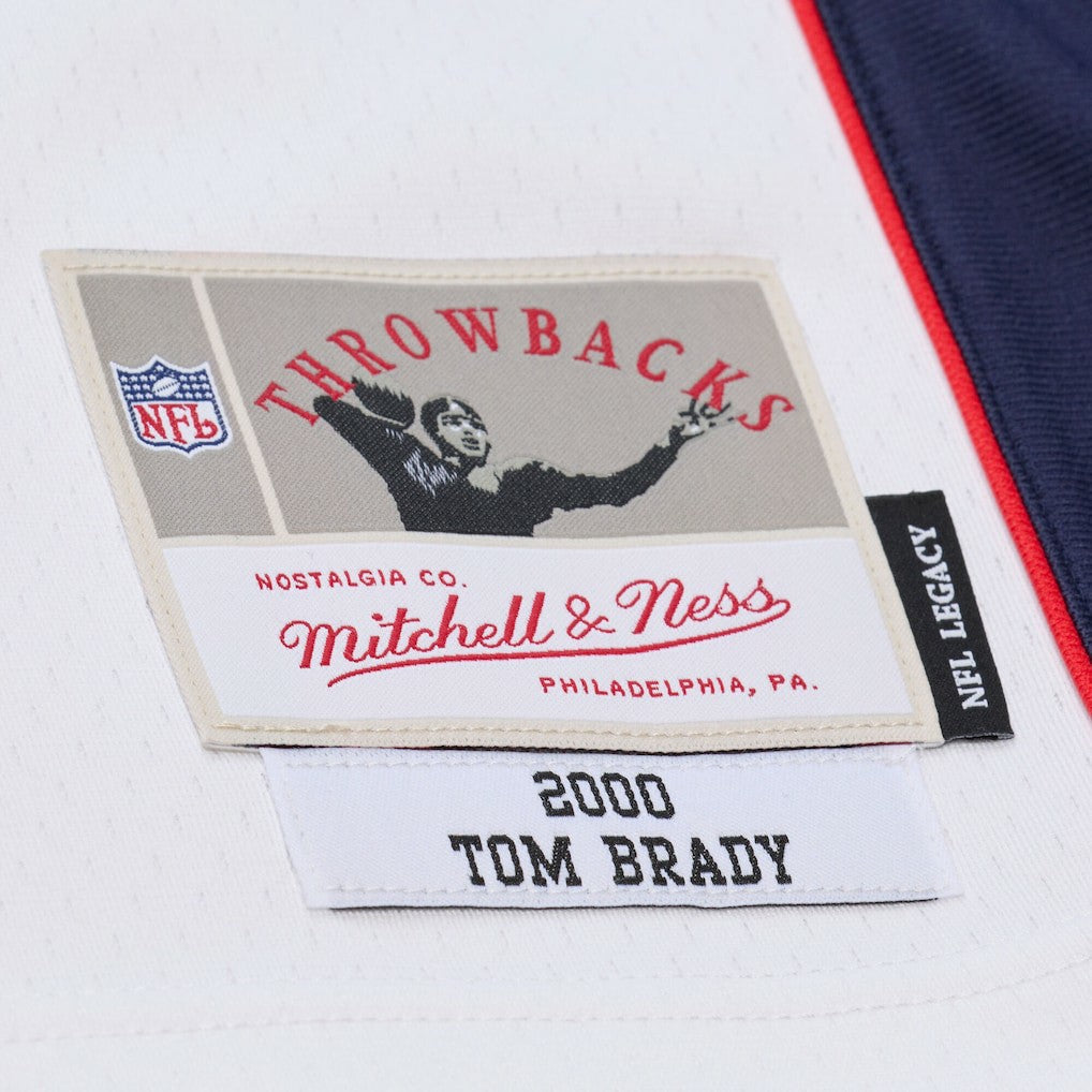 Tom Brady New England Patriots 2000 Legacy Replica Jersey - White outlet