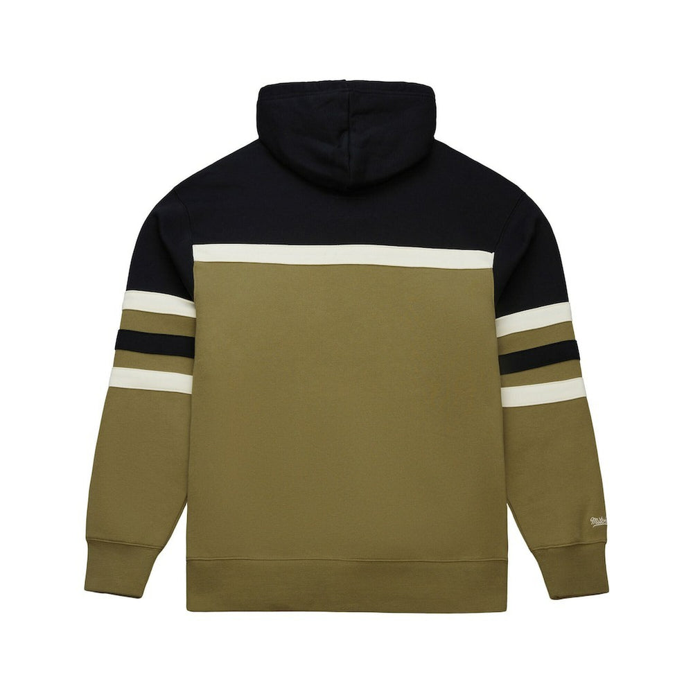 San Francisco 49ers Vintage Logo Head Coach Hoodie - Olive outlet