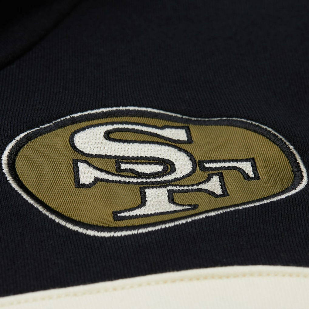 San Francisco 49ers Vintage Logo Head Coach Hoodie - Olive outlet
