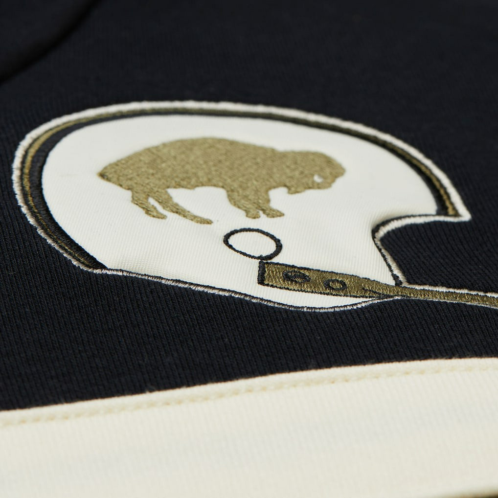 Buffalo Bills Vintage Logo Head Coach Hoodie - Olive outlet