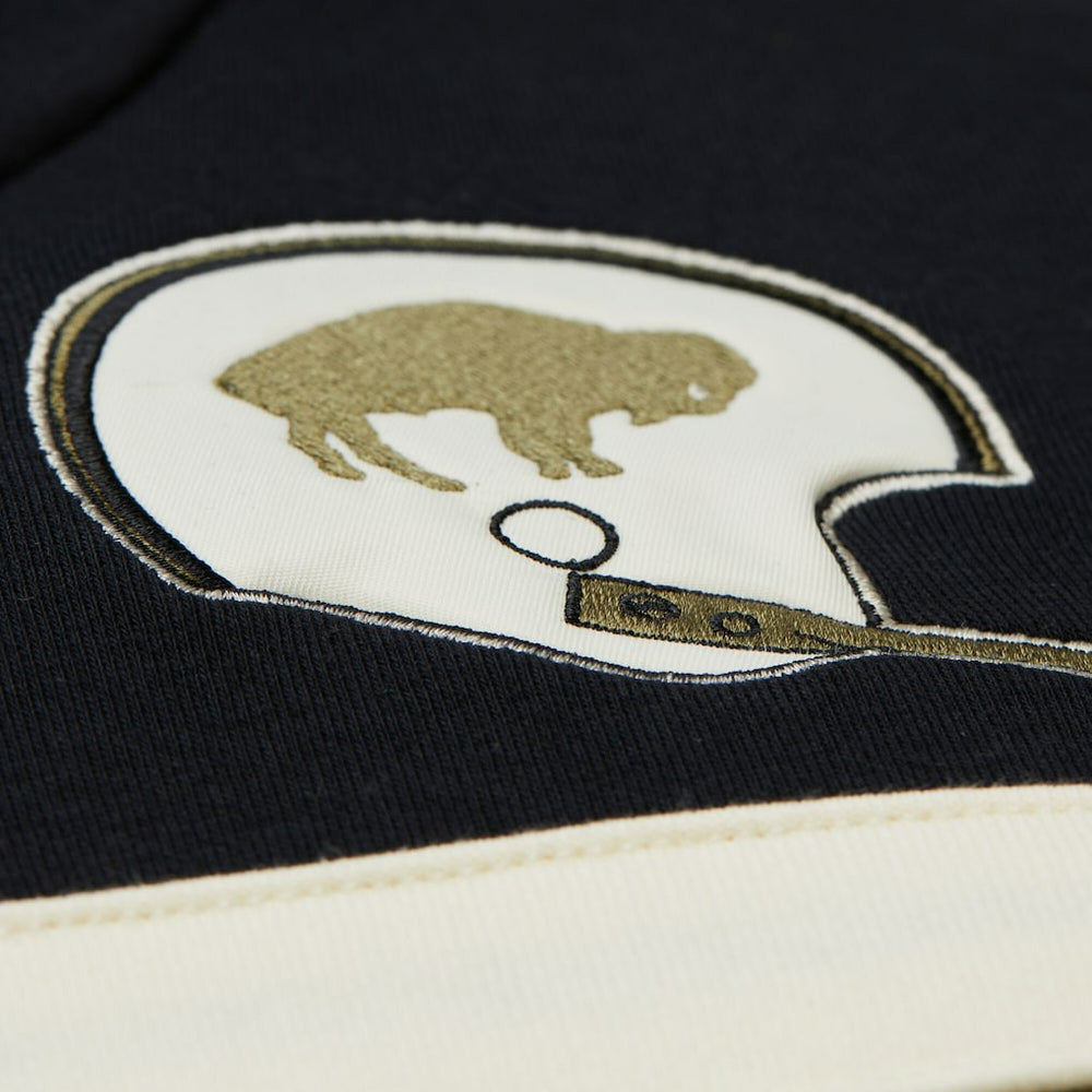 Buffalo Bills Vintage Logo Head Coach Hoodie - Olive outlet