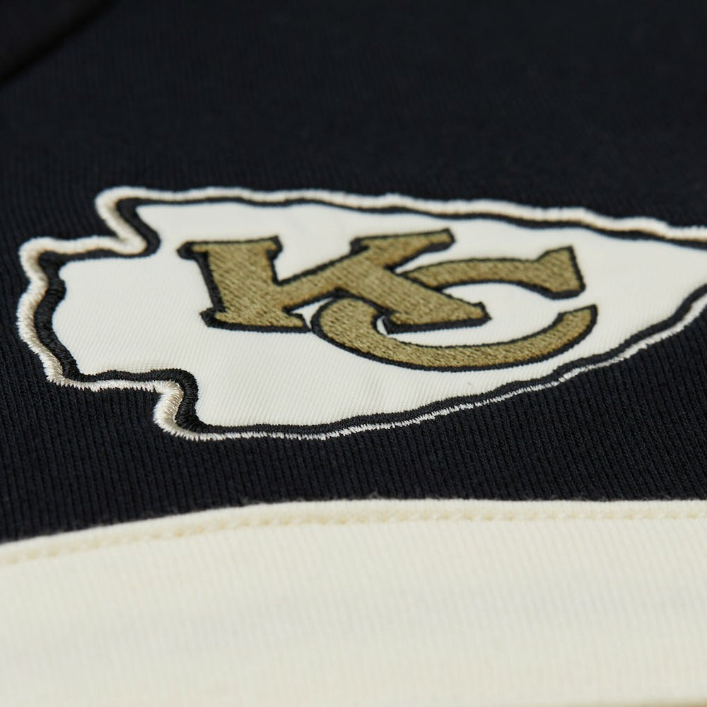 Kansas City Chiefs Vintage Logo Head Coach Hoodie - Olive cheap