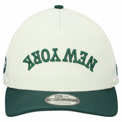 New York Jets New Era Upside Down 9FIFTY A-Frame Snapback Hat - Cream discount