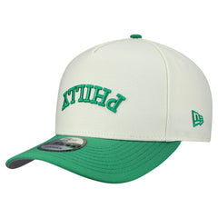 Philadelphia Eagles New Era Upside Down 9FIFTY A-Frame Snapback Hat - Cream discount