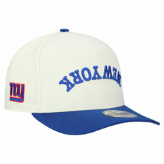 New York Giants New Era Upside Down 9FIFTY A-Frame Snapback Hat - Cream on sale